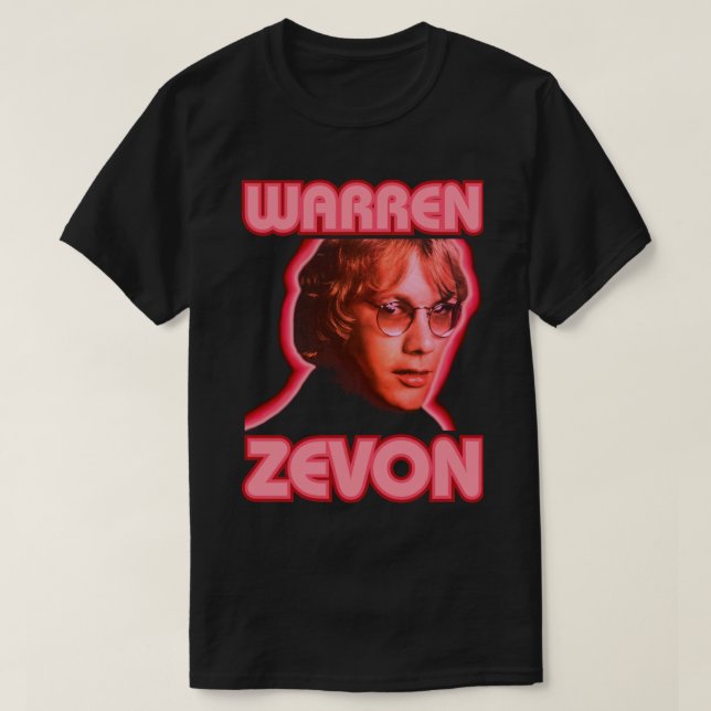 Gift Idea Warren Art Zevon Juli Helgdag T Shirt (Design framsida)