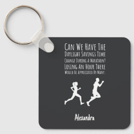 Gift Ideas For Marathon Runners Custom Running Nyckelring
