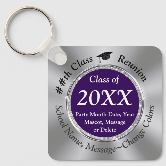 Gift Ideas for School Reunion, CHANGE FÄRG, Nyckelring (Framsida)