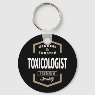 Gift-idéer för toxikolog Logotyp Nyckelring
