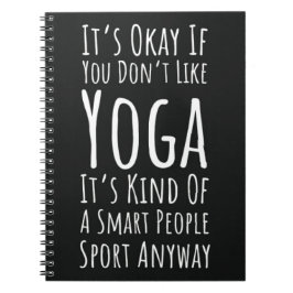 Gift-idéer för Yoga Älskare Yogi för henne Anteckningsbok
