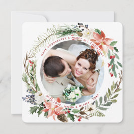 Gift julkrans för julen