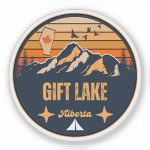 Gift Lake, Alberta Klistermärken