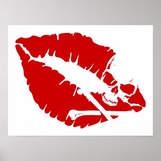 gift läppar poster (Framsidan)