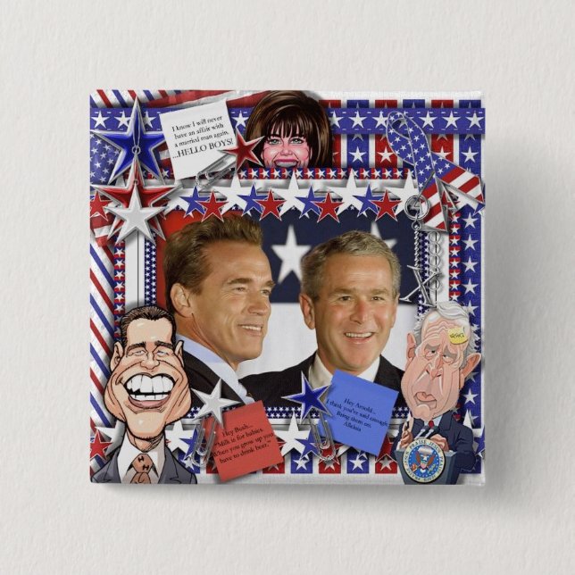 Gift manar och Monica Lewinsky Knapp (Framsida)