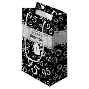 Gift Märkre Birthday 95 Number Mönster Black/White