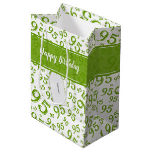 Gift Märkre Birthday 95 Random Number Mönster Grön