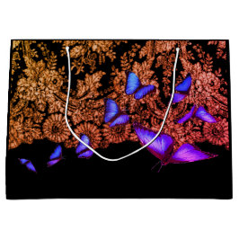 GIFT MÄRKRE BLACK MED SNÖRE OCH BUTTERFLITER