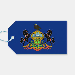 Gift-Märkre med Flagga i Pennsylvania-staten, Före Presentetikett