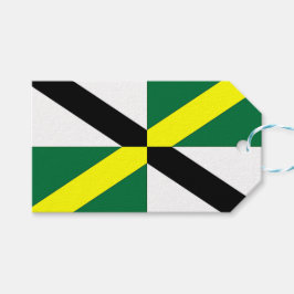 Gift Märkre med Flagga of Monterey City, USA Presentetikett