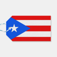 Gift Märkre med Flagga Puerto Rico, USA