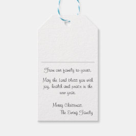 Gift-Märkre Presentetikett