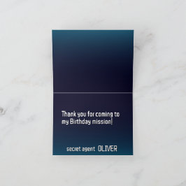 Gift-Märkre Tack Kort