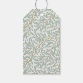 GIFT MÄRKRE: WILLIAM MORRIS: WILLOW DESIGN PRESENTETIKETT