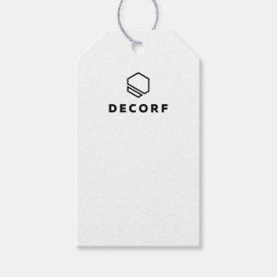 Gift Märkres Grått Twine Presentetikett