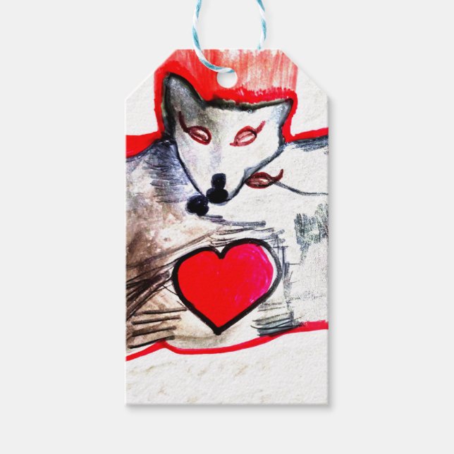 GIFT MÄRKRES PRESENTETIKETT (Framsidan)