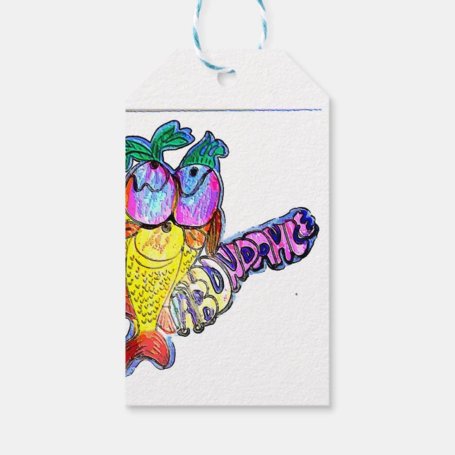 GIFT MÄRKRES PRESENTETIKETT (Baksidan)