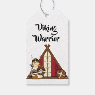 Gift Märkres - Viking Warrior Presentetikett