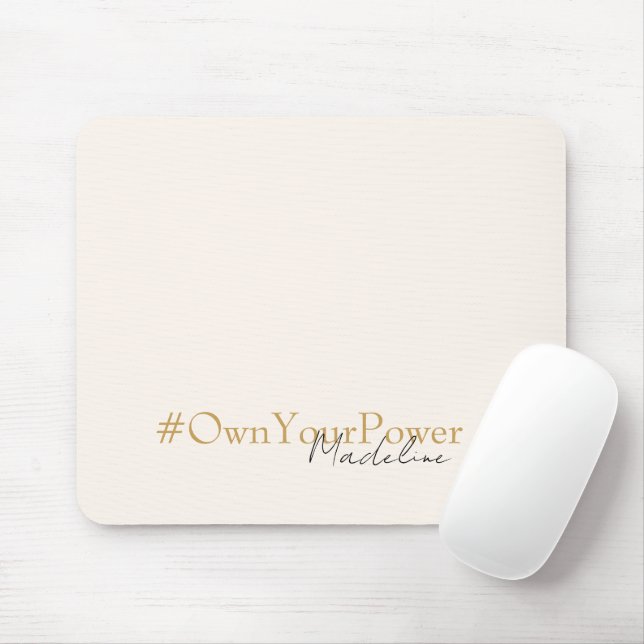 Gift med ansvar för arbetsgivarens självbestämmand musmatta (Med mus)