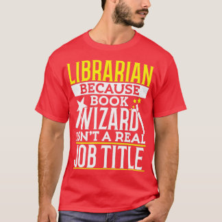 Gift med bibliotekariens fina lyft för R T Shirt