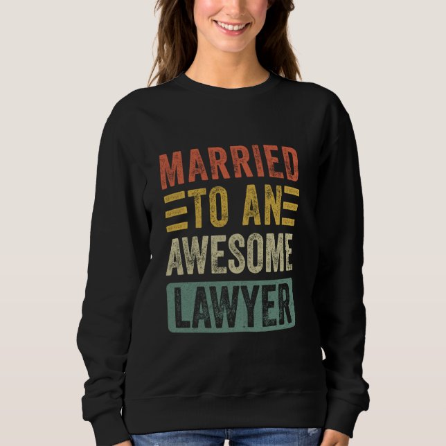 Gift med en Fantastisk Lawyer Funny Make-fru T Shirt (Framsida)