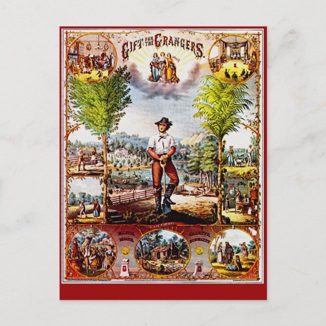 Gift med Grangers - vykort (Framsida)