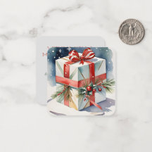 Gift med Joy Mini-julkort