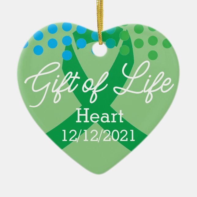 Gift med LIfe Transplant Anpassade Ornament (Framsidan)