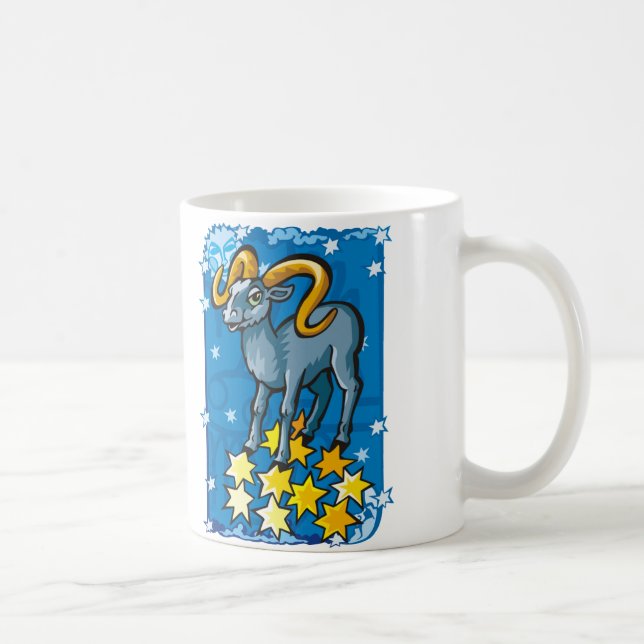 Gift med stenar i Nattens Himlar Kaffemugg (Höger)