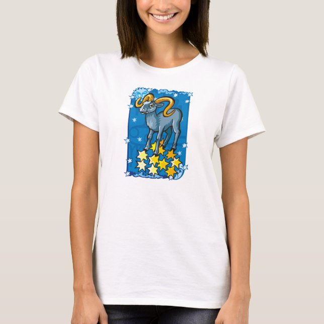 Gift med stenar i Nattens Himlar T-shirt (Framsida)