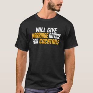 Gift med Will Ge Giftermål råd för pålsvansar T Shirt