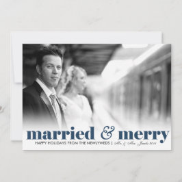 Gift & merry | BRÖLLOP | Jul Julkort