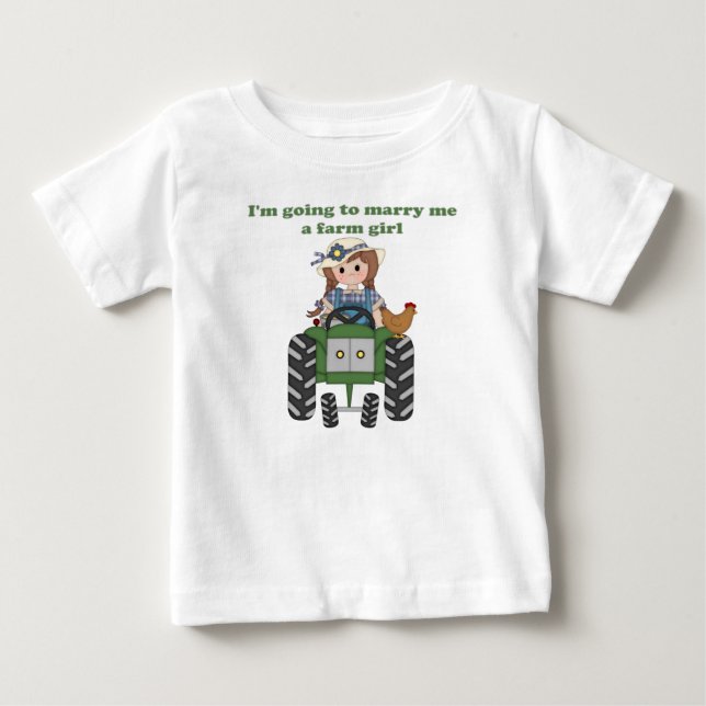Gift Mig Bondflicka Tee Shirt (Framsida)