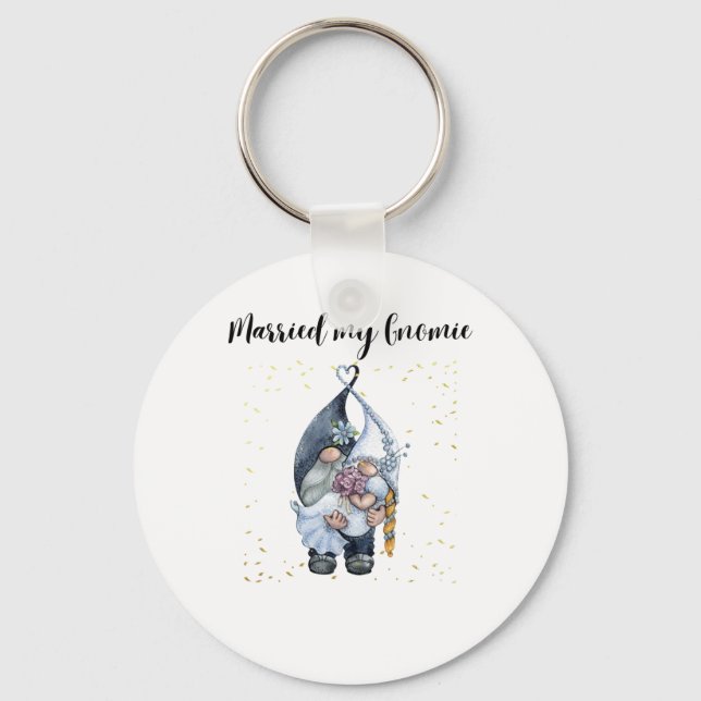 Gift min Gnomie Nyckelring (Framsida)
