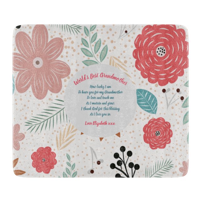 GIFT - Mormor Poems from Grandchildren - ANPASSNIN (Framsidan)