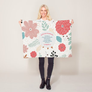 GIFT - Mormor Poems from Grandchildren - ANPASSNIN Fleecefilt