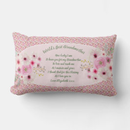 GIFT - Mormor Poems from Grandchildren - ANPASSNIN Lumbarkudde