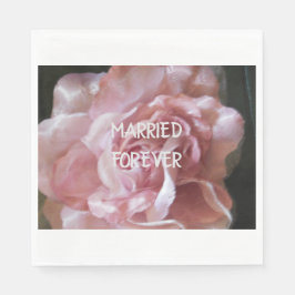 gift napkin för alltid gift pappersservett