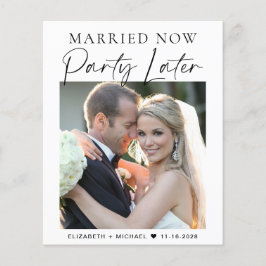 Gift nu Party senare Foto Bröllop