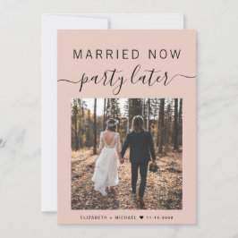 Gift nu Party senare Foto Bröllop