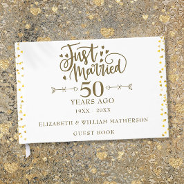 Gift Nyss 50-årsdag Första Bröllopsdag Gästböcker