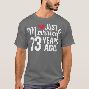 Gift nyss gifta sig 23 år sedan Matchande 23-års b T Shirt