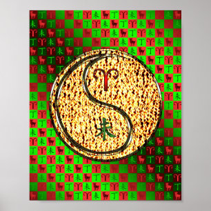 Gift och brandgatt poster