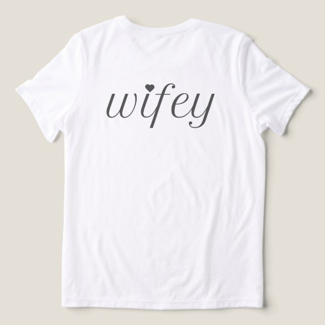 Gift och fantastisk: Dam-T-Shirt. T Shirt (Design baksida )