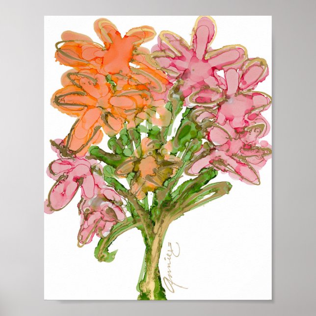 "Gift of Kärlek" Skriv ut Lovitud Soul-målning Poster (Framsidan)