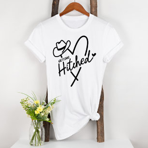 Gift På Bröllop Engagerad Kul Bröllop T Shirt