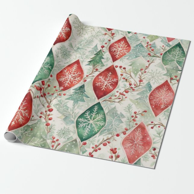 Gift paper 2 presentpapper (Utrullad)