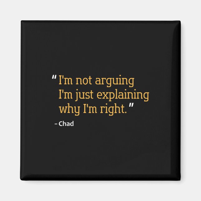Gift Quote Funny Birthday Personlig Namn Idea Magnet (Framsidan)