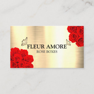 Gift Ro Boxes Flowers Flowerbox Visitkort