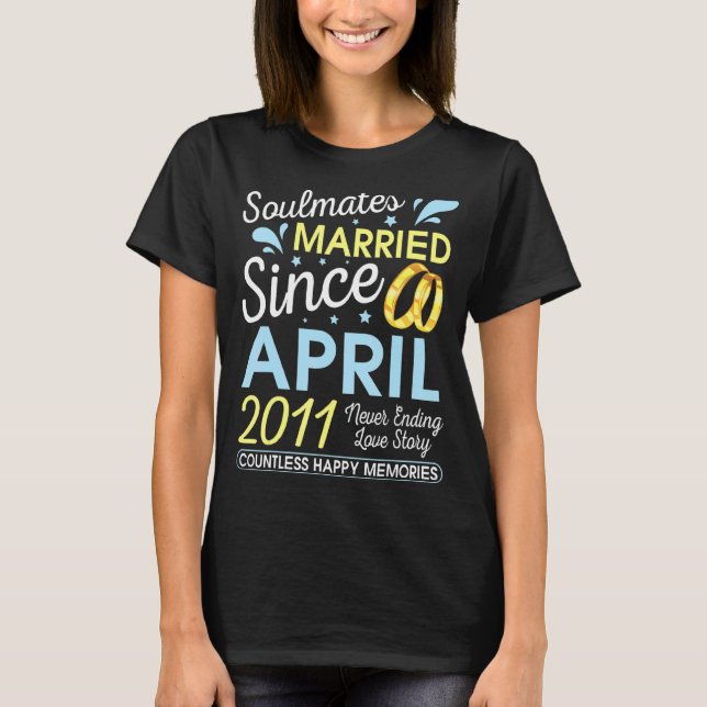 Gift sedan april 2011. t shirt (Framsida)